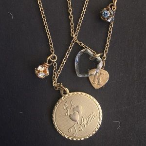 Je T'aime/ Monogram K Necklace